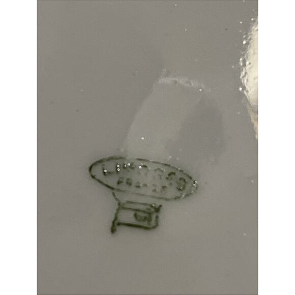 Large Antique Limoges Hand Painted Plate Signed 9.5" - Picture 4 of 5